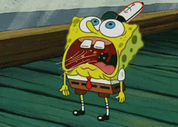 Fast Box Breathing Spongebob GIF