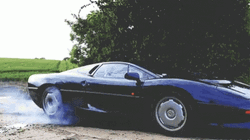 Fast Car On Fire GIF