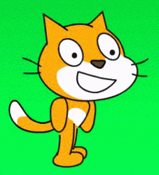 Fast Leg Up Scratch The Cat GIF