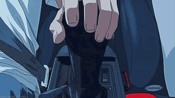 Fast Mode Car Anime GIF