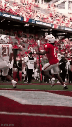 Fast Running Unlv Player GIF