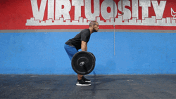 Faster Bent Over Barbell Row Technique GIF