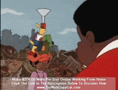 Fat Albert And Friends At The Dumpster  GIF