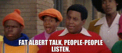 Fat Albert And Friends Nodding  GIF