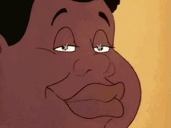 Fat Albert Smiling Having Sparkling Eyes GIF