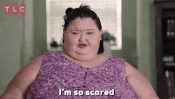 Fat Amy Is Scared GIF