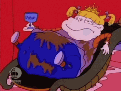 Fat Angelica Pickles Munching