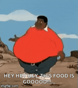 Fat Black GIF