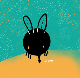 Fat Black Mosquito Bite GIF