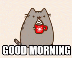Fat Cat Good Morning Anime