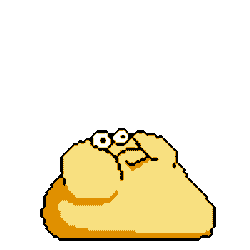 Fat Cheese Sticker GIF