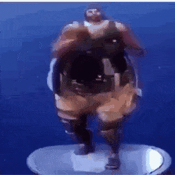 Fat Guy Dancing Fortnite Default Dance GIF