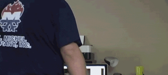 Fat Guy Neat Smile GIF