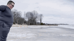 Fat Man Flop GIF