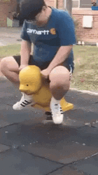 Fat People Fail Ride GIF
