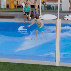 Fat People Surfing Fail GIF