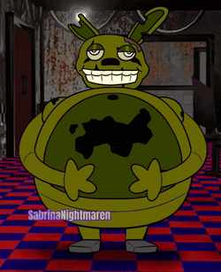 Fat Springtrap Fat Trap GIF