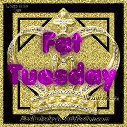 Fat Tuesday Royal Shiny Crown GIF