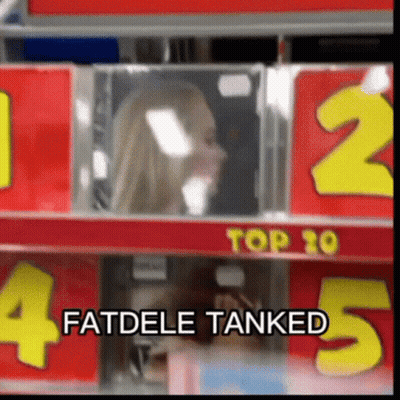 Fatdele Tanked Is Written On A Red Sign GIF