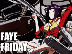 Faye Valentine In Space Faye Friday GIF