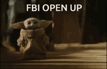 Fbi Baby Yoda Grogu Mandalorian Movie Star Wars GIF