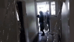 Fbi Open Up Falling From Ceiling GIF