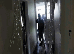 Fbi Open Up Operatives Breaking Down Door GIF
