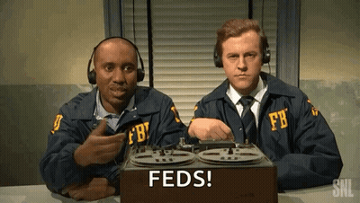 FBI Warning Sign Redacted Video Violates Federal Security Protocols GIF