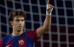 FC Barcelona João Félix Fist Pump GIF