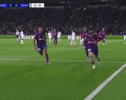FC Barcelona Perfect Knee Slide GIF