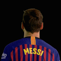 FC Barcelona Star Player Lionel Messi GIF