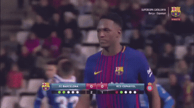 FC Barcelona Vs RCD Español Soccer Game GIF