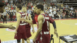 FC Bayern Basketball Motivation Shake Hands GIF