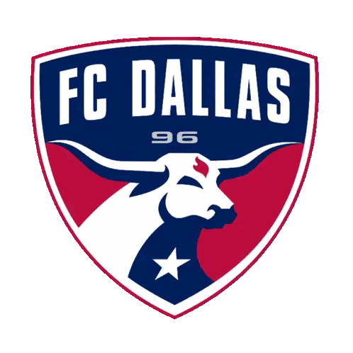 FC Dallas 96 Bull Logo Sticker