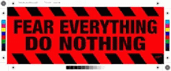 Fear Everything Do Nothing Flashing Lights GIF