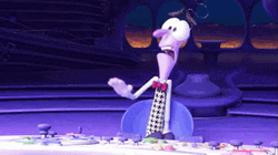 Fear Inside Out Faint GIF