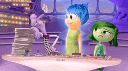 Fear Inside Out Panicking  GIF