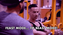 Feast Mode To Beast Mode GIF