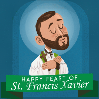Feast Of St Francis Xavier हैप्पीफीस्ट GIF