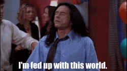 Fed Up With This World GIF
