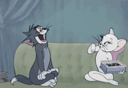 Feed Me Two Cats Tom And Toodles GIF