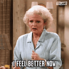 Feel Better Betty White GIF | GIFDB.com