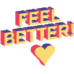 Feel Better Get Well Soon Sticker GIF