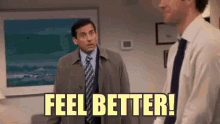 Feel Better The Office GIF