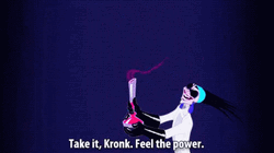 Feel The Power Kronk GIF