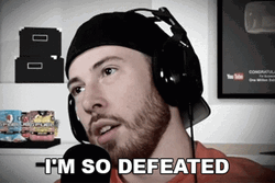 Feeling Defeated Jobless Garrett Internet Personality GIF