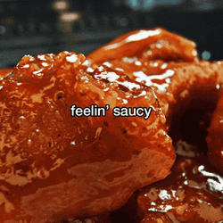 Feeling Saucy Sauce Pouring Into Chickens GIF