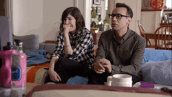 Feeling Sleepy Watching TV GIF