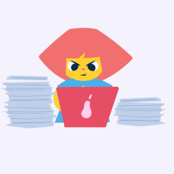 Feeling Upset While Work From Home GIF