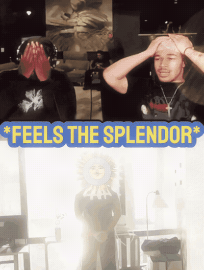 Feels The Splendor Man Covering Eyes GIF